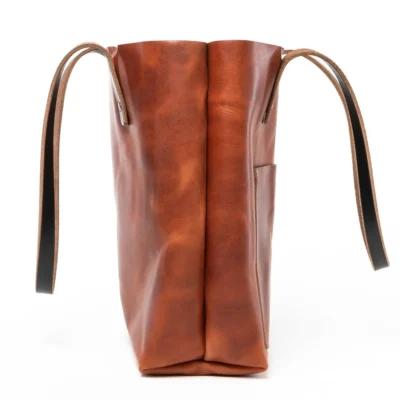 Leather Tote Bag - Weekender